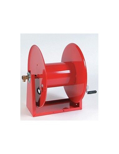 Enrollador Manual Fijo Barnizado 300.200.M | 250 Bar, Manguera 200 m