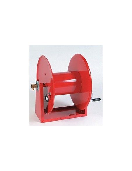 Enrollador Manual Fijo Barnizado 300.200.M | 250 Bar, Manguera 200 m