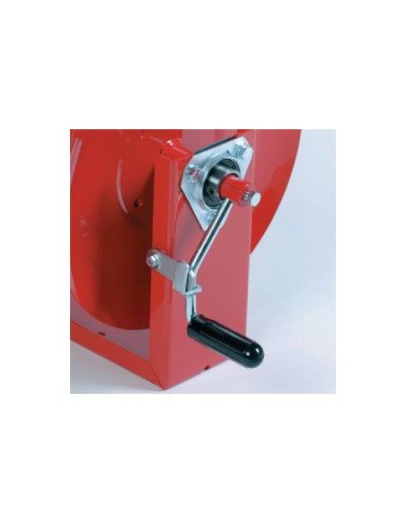 Enrollador Manual Fijo Barnizado 300.200.M | 250 Bar, Manguera 200 m