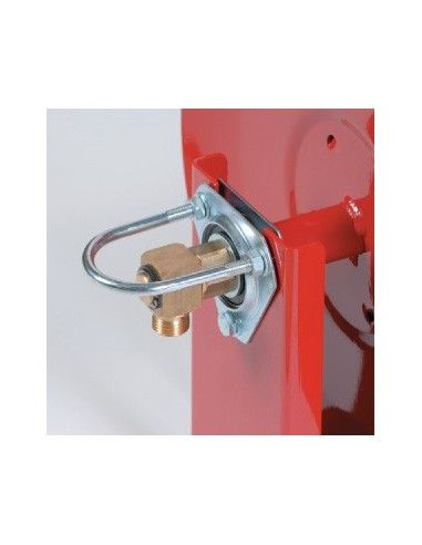 Enrollador Manual Fijo Barnizado 300.200.M | 250 Bar, Manguera 200 m