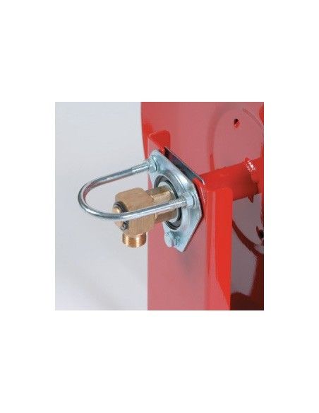 Enrollador Manual Fijo Barnizado 300.200.M | 250 Bar, Manguera 200 m