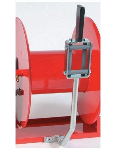 Enrollador Manual Fijo Barnizado 300.200.M | 250 Bar, Manguera 200 m