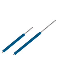 Lanza 1200mm inox recta azul