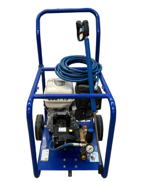 Hidrolimpiadora agua fria motor honda gasolina profesional 250 bar 17
