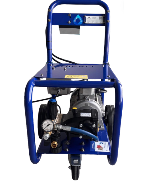 Hidrolimpiadora agua fria profesional 120 bar 8 l/min acero  - Máxima