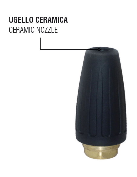 Boquilla rotativa rotojet alta presion 255 bar tipo  - Máxima calidad