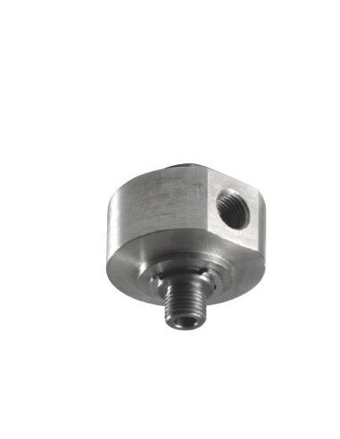 Racor giratorio 90º inox 1/4 M-H 280 bar