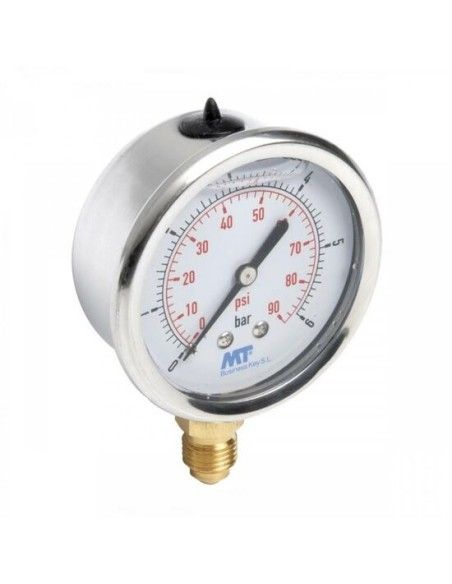 MANOMETRO FONTA. DN 63mm 0-10 BAR