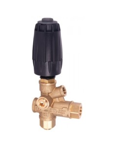 VALVULA BYPAS VRT3 MANOMETRO+POMO NEGRO