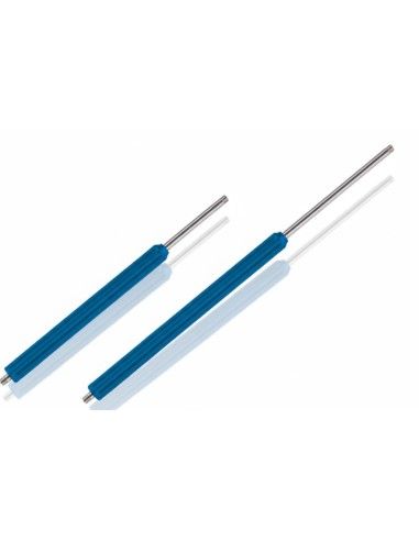 Lanza inox recta azul 700 mm