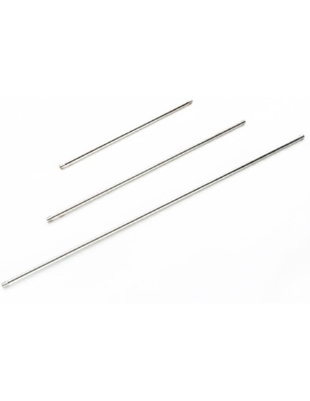 LANZA VARILLA 500mm INOX RECTO AZUL