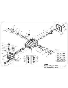Bomba Hawk Leuco XXT 6215 IR, 150 BAR, 62 l/min, 1450 RPM 2