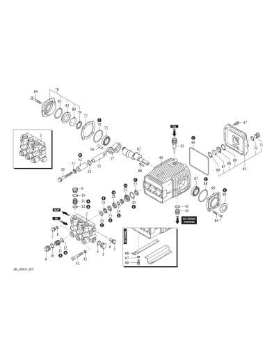 Bomba Annovi Reverberi RW 21.15HN | 150 Bar, 21 L/min | Envío Rápido