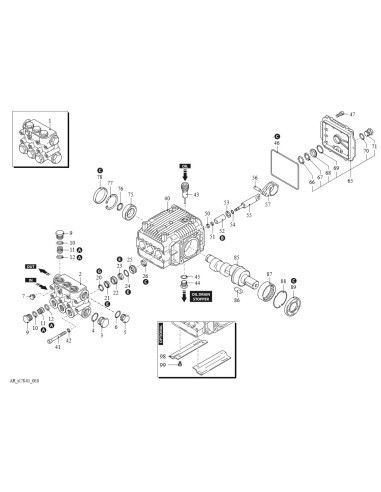 Bomba Annovi Reverberi XM 15.15 N | 150 Bar, 15 L/min | Envío Rápido