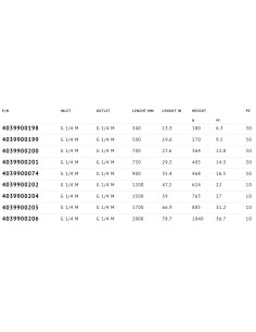 LANZA VARILLA 500mm INOX RECTO AZUL 2