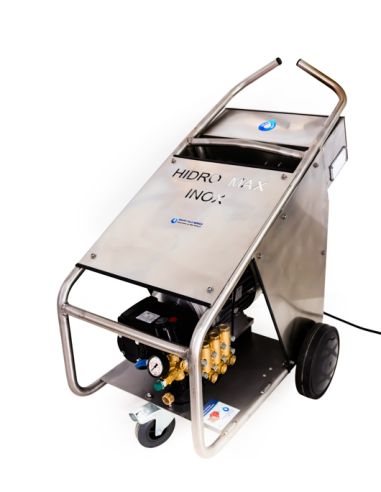 Hidrolimpiadora profesional agua fria 200 bar 25 l/min HIPRO INOX MAX