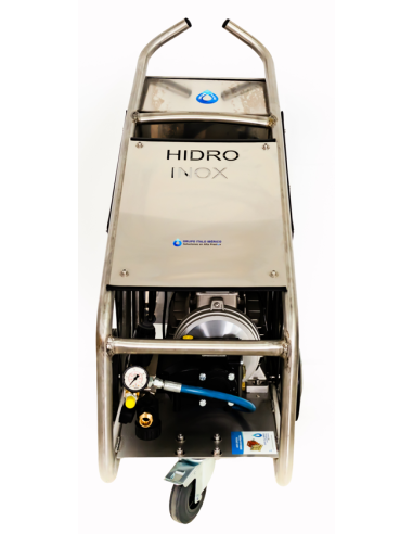Hidrolimpiadora profesional agua fria 150 bar 21 l/min HIPRO INOX 2.0