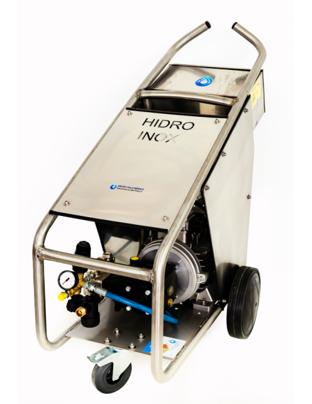Hidrolimpiadora profesional agua fria 200 bar 15 l/min HIPRO INOX 2.0