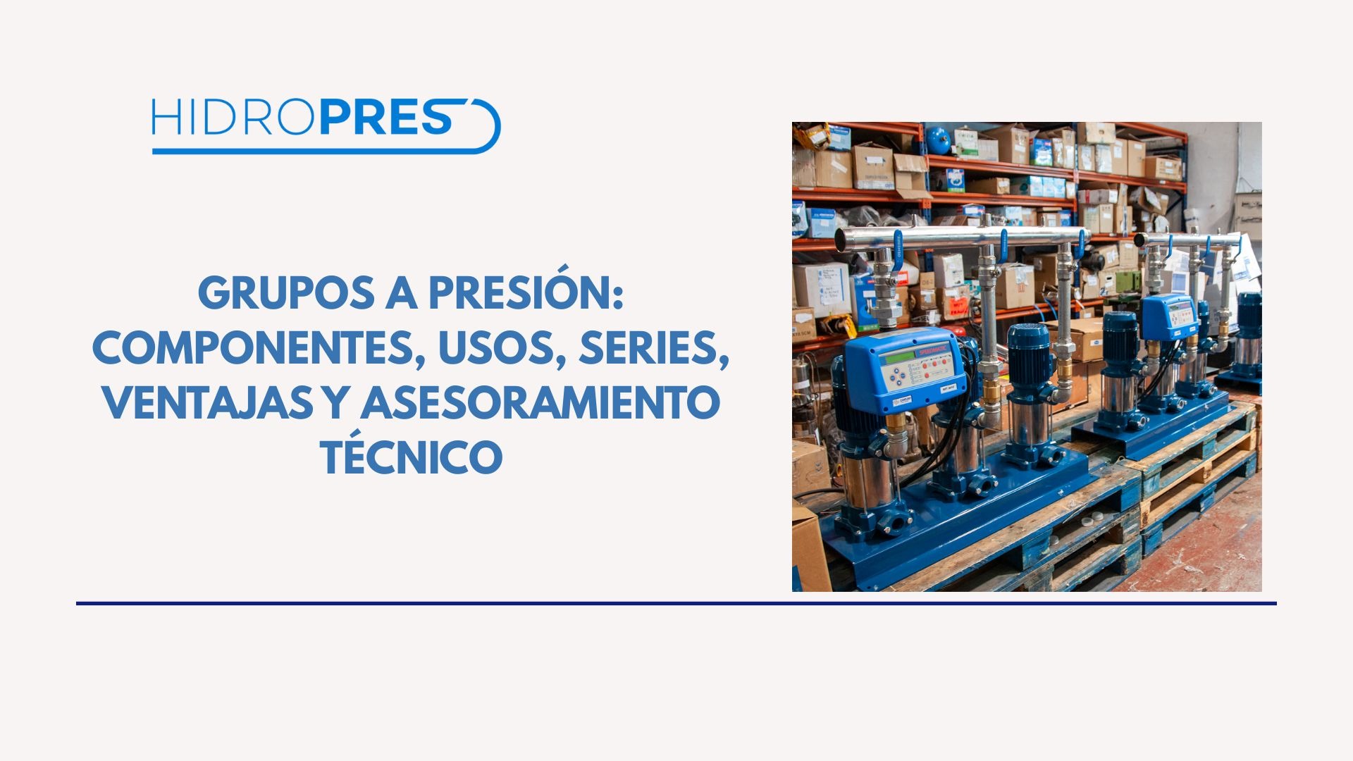 Grupos de Presión de Grupo Ítalo Ibérico: potencia, innovación y confianza en cada gota