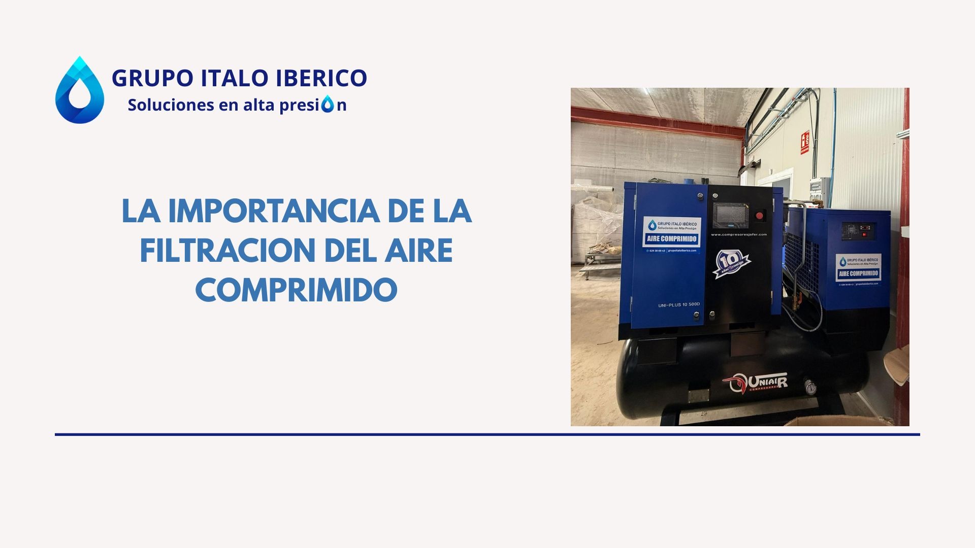 FILTRACION DEL AIRE COMPRIMIDO 💨